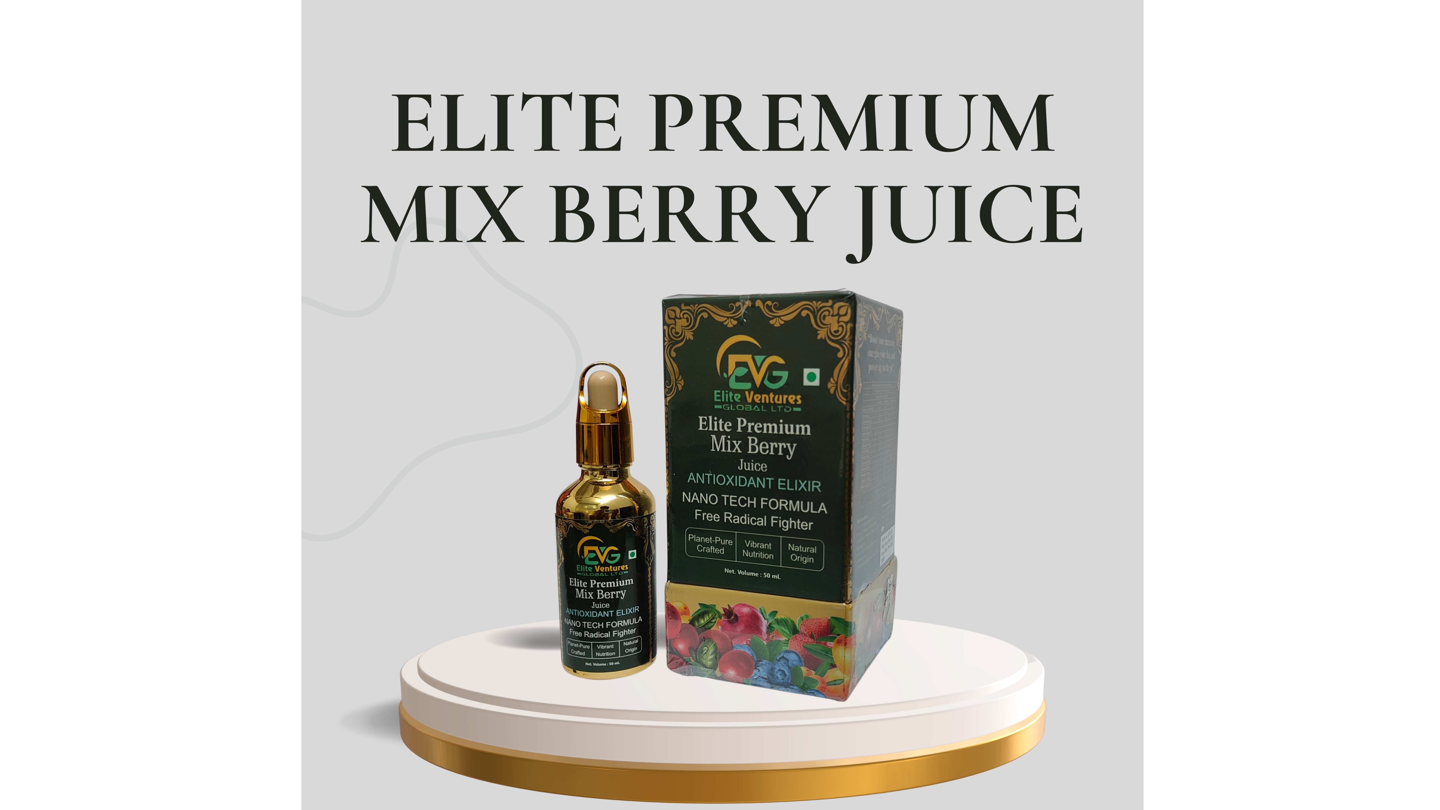 Elite Premium Mix Berry Juice with Nano Technology